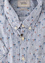 Chemise manches courtes bleu CAMEL ACTIVE pour homme seconde vue