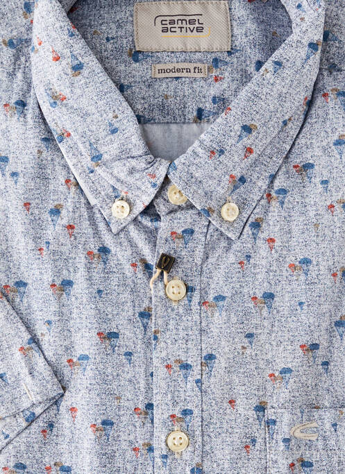 Chemise manches courtes bleu CAMEL ACTIVE homme