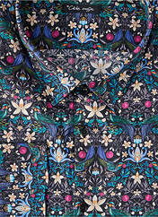 Chemise manches longues noir LA CIBLE ROUGE pour homme seconde vue