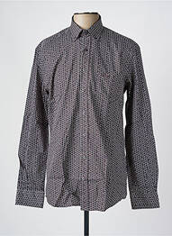 Chemise manches longues imprimé fantaisie marron MISE AU GREEN homme