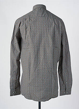 Chemise manches longues imprimé fantaisie noir MISE AU GREEN homme