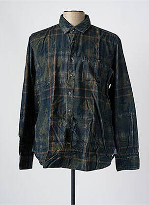 Chemise manches longues imprimé fantaisie vert CAMEL ACTIVE homme