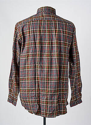 Chemise manches longues imprimé fantaisie vert FYNCH-HATTON homme