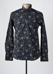 Chemise manches longues bleu LA CIBLE ROUGE pour homme seconde vue