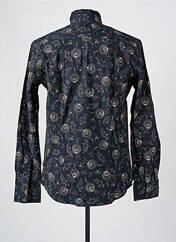 Chemise manches longues bleu LA CIBLE ROUGE pour homme seconde vue