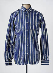 Chemise manches longues bleu SERGE BLANCO pour homme seconde vue