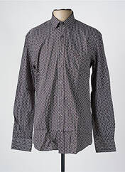 Chemise manches longues marron MISE AU GREEN pour homme seconde vue