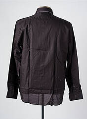 Chemise manches longues noir BLUSALINA pour homme seconde vue