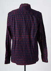 Chemise manches longues rouge HARRIS WILSON pour homme seconde vue
