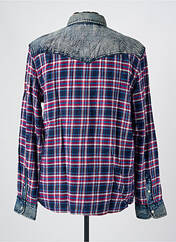 Chemise manches longues rouge MUSTANG pour homme seconde vue