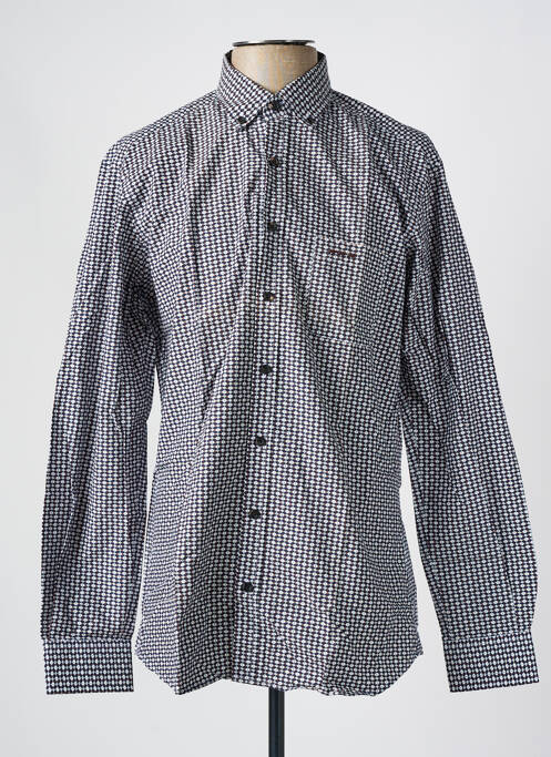 Chemise manches longues noir MISE AU GREEN pour homme