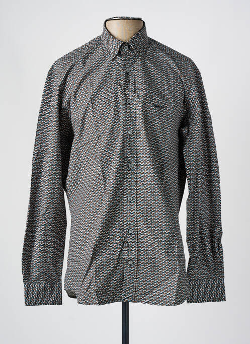 Chemise manches longues noir MISE AU GREEN pour homme