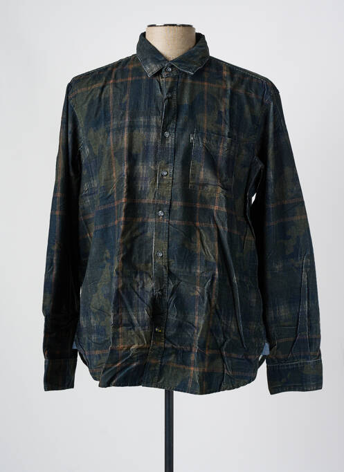 Chemise manches longues vert CAMEL ACTIVE pour homme