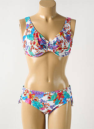 Maillot de bain 2 pièces blanc SUNMARIN pour femme