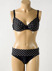 Maillot de bain 2 pièces noir SUNMARIN pour femme seconde vue