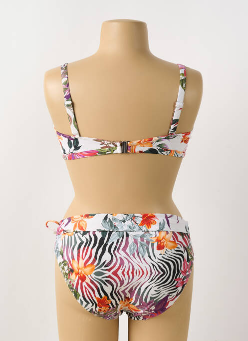 Maillot de bain 2 pièces blanc SUN PLAYA pour femme