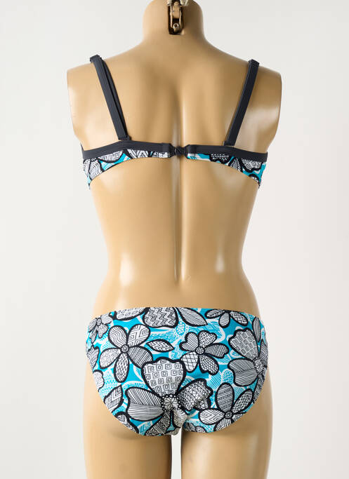 Maillot de bain 2 pièces bleu SUNMARIN pour femme