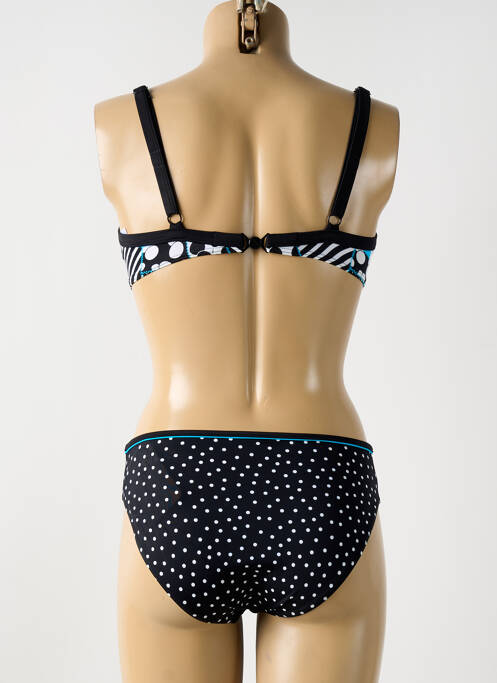 Maillot de bain 2 pièces noir OLYMPIA pour femme