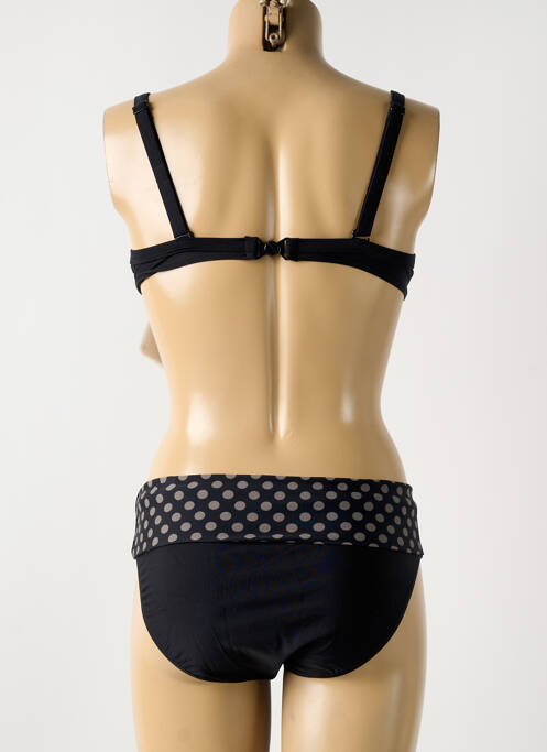 Maillot de bain 2 pièces noir SUNMARIN pour femme