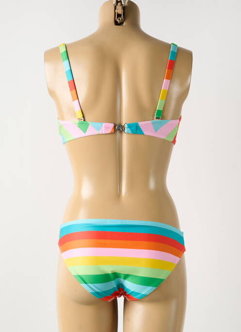 Maillot de bain 2 pièces vert OLYMPIA pour femme