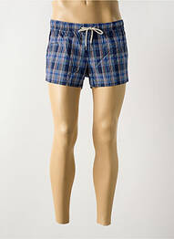 Short de bain tissage popeline bleu HOM homme
