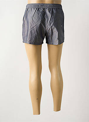 Short de bain tissage popeline gris HOM homme