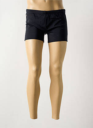 Short de bain tissage popeline noir EMINENCE homme