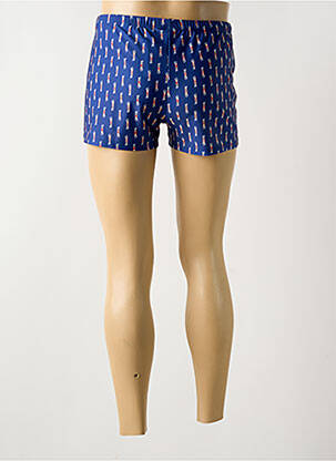 Short de bain tissage popeline bleu ARTHUR homme