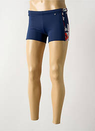 Short de bain tissage popeline bleu SALÉE homme
