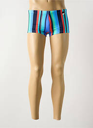 Short de bain imprimé rayures bleu HOM homme