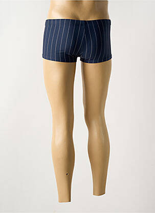 Short de bain imprimé rayures bleu IMPETUS homme