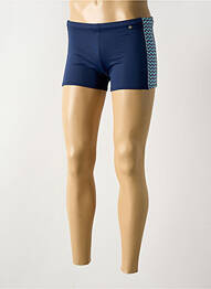Short de bain tissage popeline bleu SALÉE homme