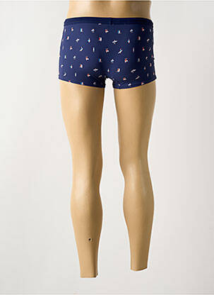 Short de bain tissage popeline bleu EMINENCE homme