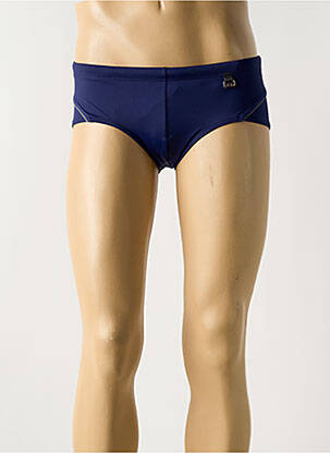 Slip de bain tissage popeline bleu HOM homme