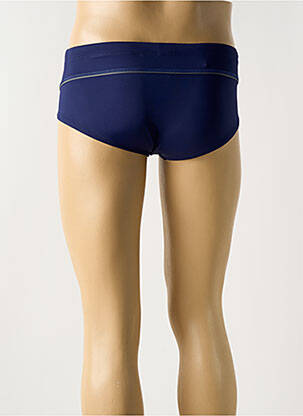 Slip de bain tissage popeline bleu HOM homme