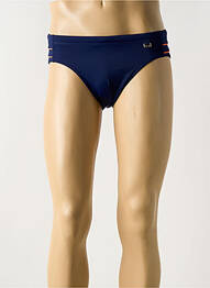 Slip de bain tissage popeline bleu HOM homme