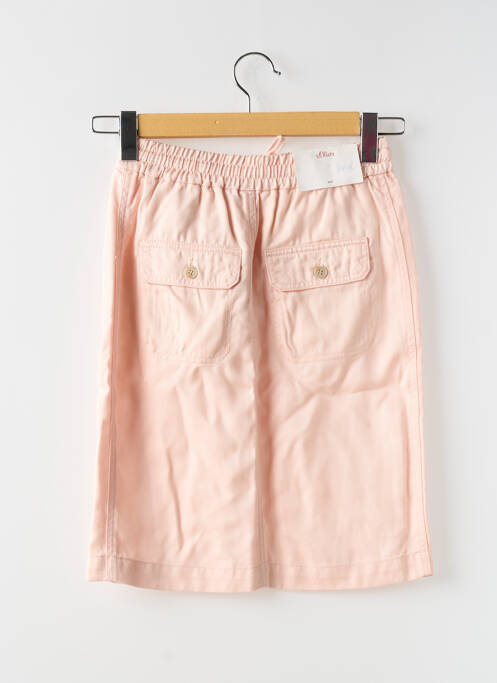 Jupe mi-longue rose S.OLIVER pour femme