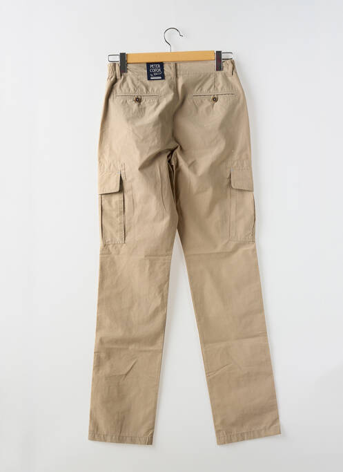 Pantalon droit beige PETER COFOX pour homme