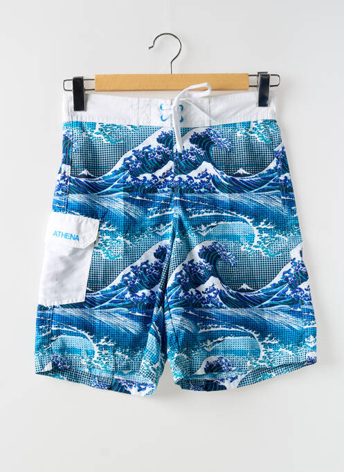 Short de bain bleu ATHENA pour homme