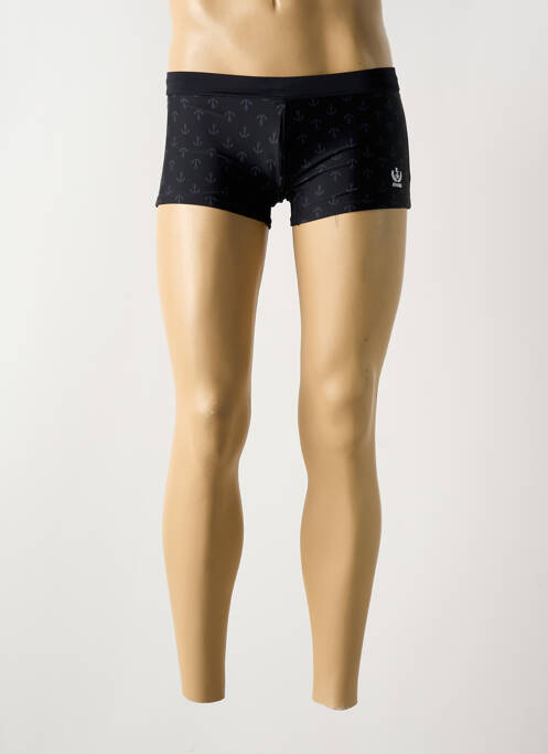 Short de bain noir ATHENA pour homme