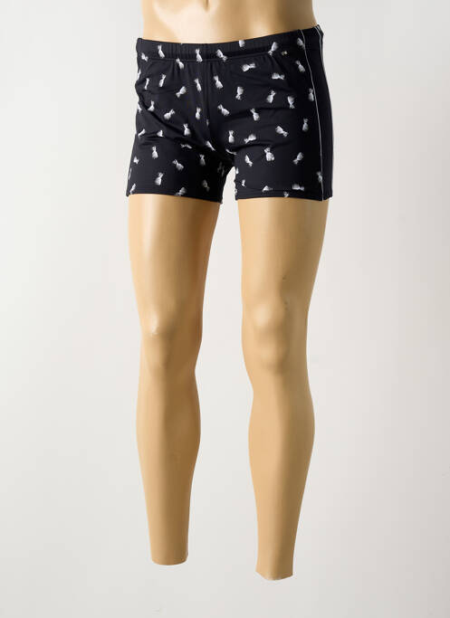 Short de bain noir SALÉE pour homme