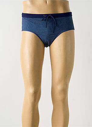 Slip de bain imprimé fantaisie bleu EMINENCE homme