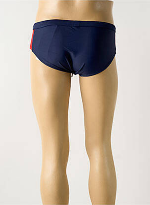 Slip de bain tissage popeline bleu ATHENA homme