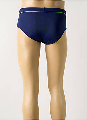 Slip de bain tissage popeline bleu EMINENCE homme