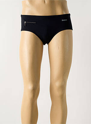 Slip de bain tissage popeline noir EMINENCE homme