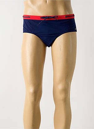 Slip de bain tissage popeline bleu EMINENCE homme