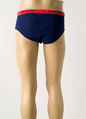 Slip de bain tissage popeline bleu EMINENCE homme