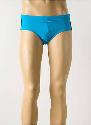Slip de bain tissage popeline bleu EMINENCE homme
