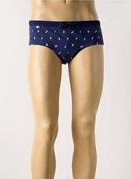 Slip de bain imprimé fantaisie bleu EMINENCE homme