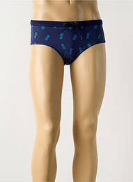 Slip de bain imprimé fantaisie bleu EMINENCE homme